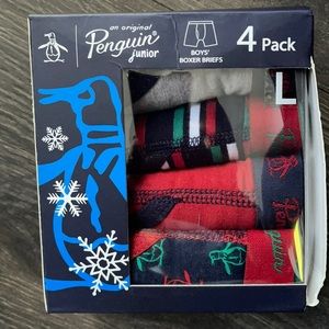 Original Penguin Boys Boxer Briefs Winter - 4pk